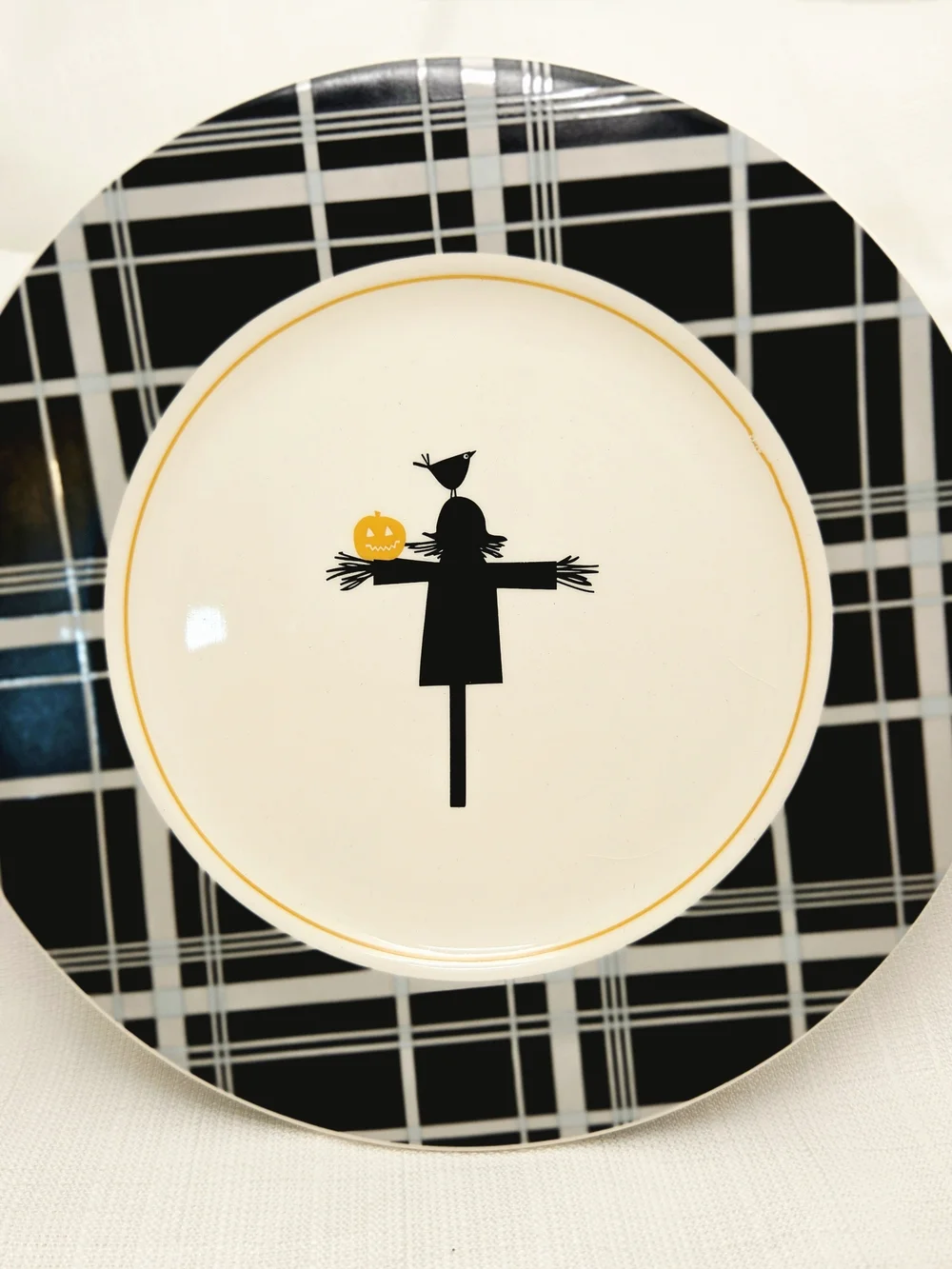TAG Halloween Plaid Ceramic 7